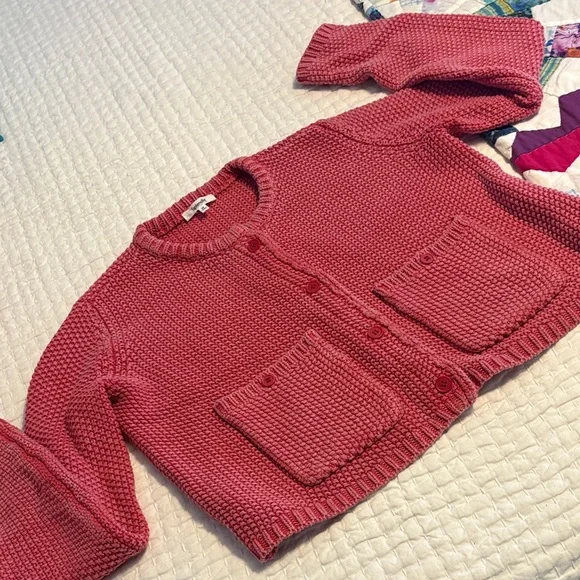 Splendid Andrea crop cardigan. ROSSA (color) Knit. Worn only once. - Picture 2 of 11
